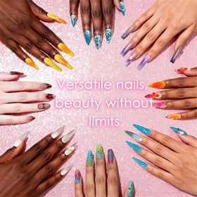 GZIXBDA gel polish application with sponge