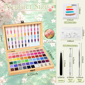 GZIXBDA gel polish palette showcasing vibrant colours