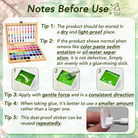 GZIXBDA gel polish palette with UV lamp