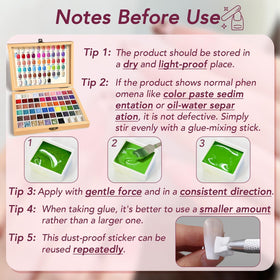 GZIXBDA Patting Gel Polish Palette Kit with nail lamp