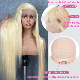 GZX 613 Lace Front Wig styled in a high ponytail