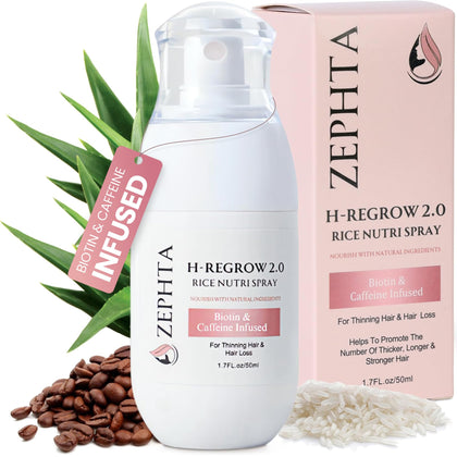 H-Regrow Hair Growth Spray front view with label