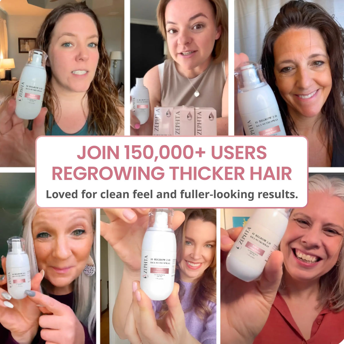 H-Regrow Hair Growth Spray packaging details