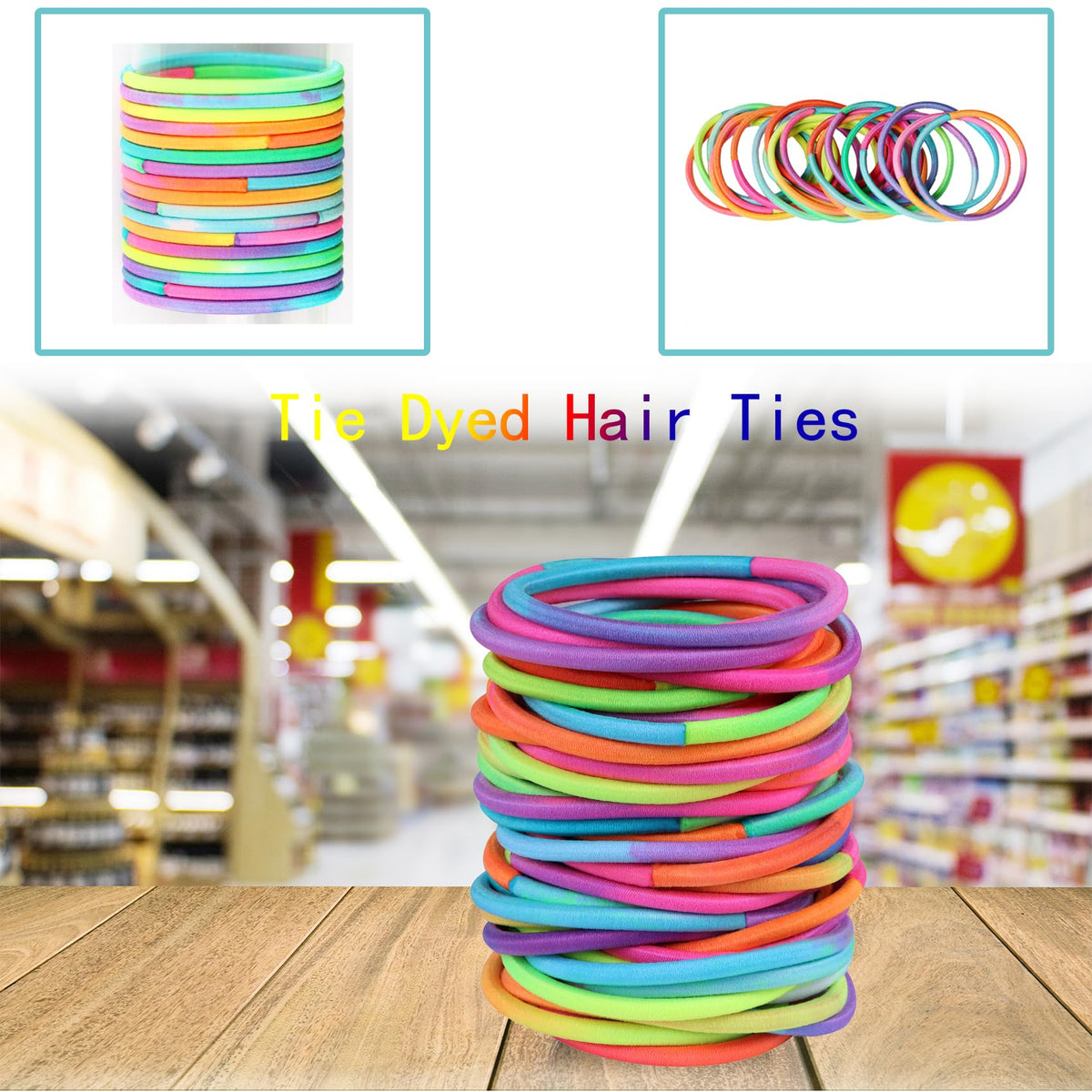 Hageolan hair ties in a sports bag ready for use