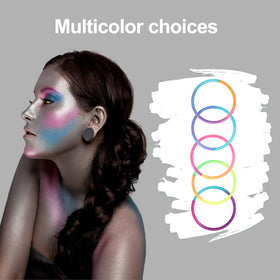 Hageolan hair ties showing no-metal design for comfort