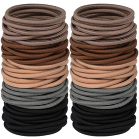 Hageolan multy-coloured hair ties pack with assorted colours