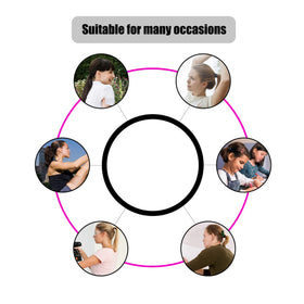 Hageolan thick hair ties displayed in various colours