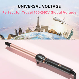 Hahahope curling wand packaging front view