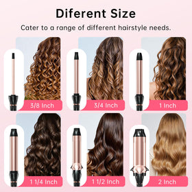 Hahahope curling wand with temperature control settings