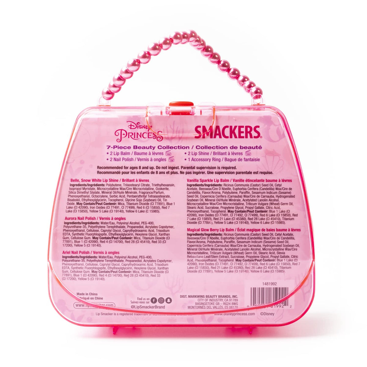 Hair barrette featuring Disney Princesses from Lip Smacker kit