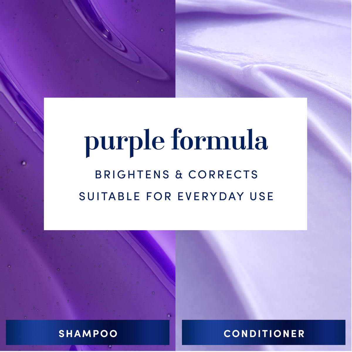 Hair Biology Biotin-Infused Purple Conditioner 12.8 fl oz front view