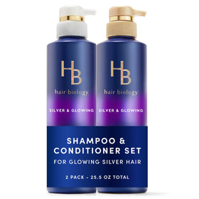 Hair Biology Biotin-Infused Purple Shampoo 12.8 fl oz front view