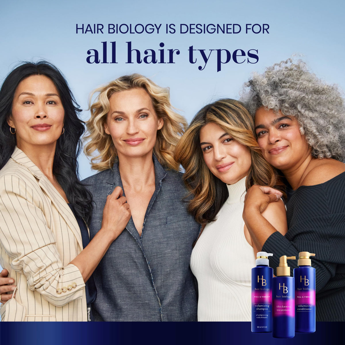Hair Biology conditioner being applied to wet hair