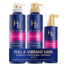 Hair Biology Full & Vibrant Set including volumizing shampoo and conditioner