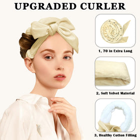 Hair clip and ties from Gwabee curling set