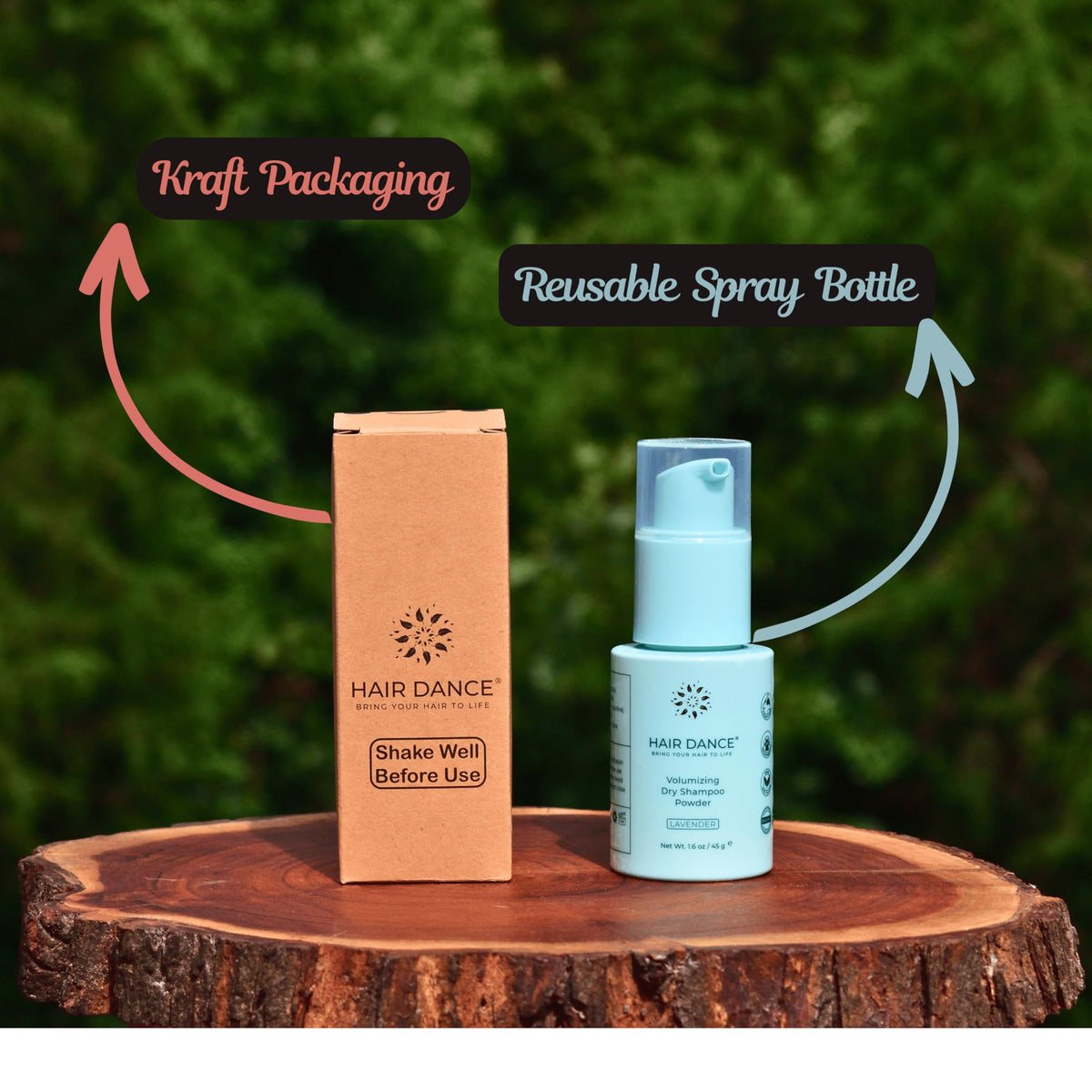 Hair Dance Dry Shampoo Powder for all hair colours