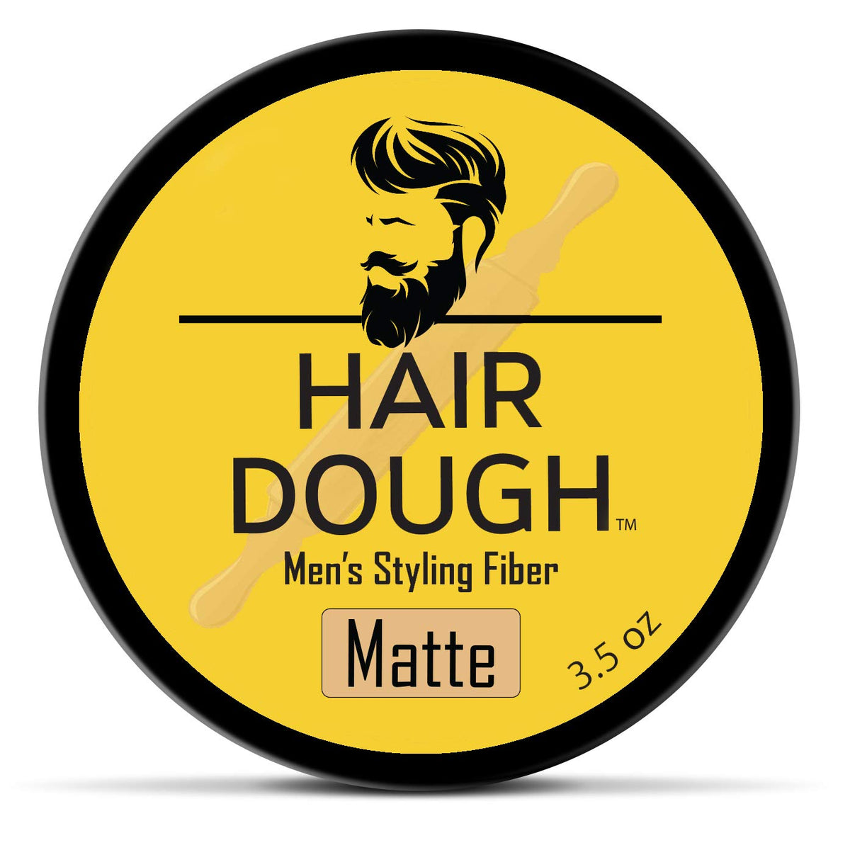 Hair Dough Styling Clay front view with matte finish