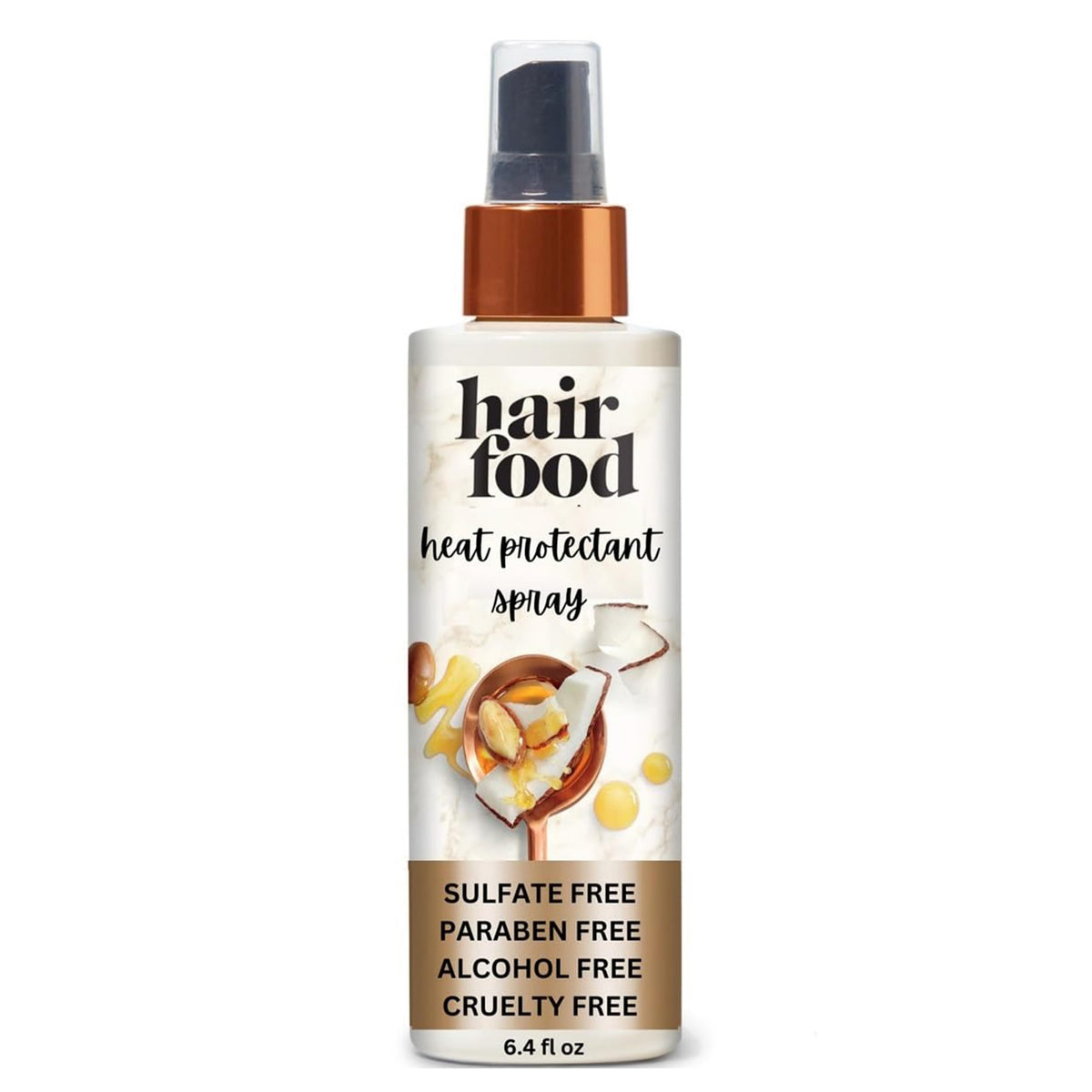 Hair Food Coconut & Argan Oil Heat Protectant Spray 6.4 Fl Oz front view