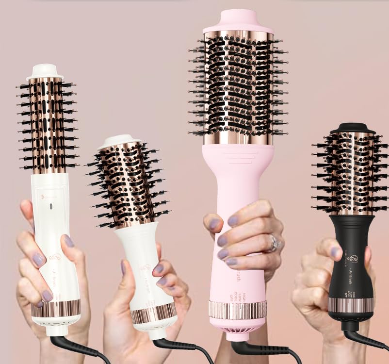 Hair Trends Blow Dryer Brush with ALCI safety plug