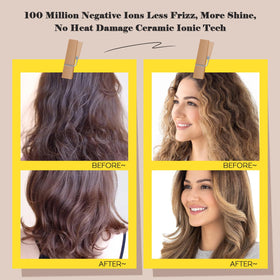 Hair Trends blow dryer brush with ergonomic handle