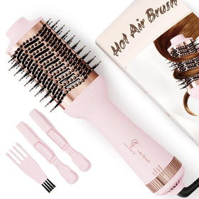 Hair Trends Hot Air Brush Dryer front view with 75mm barrel
