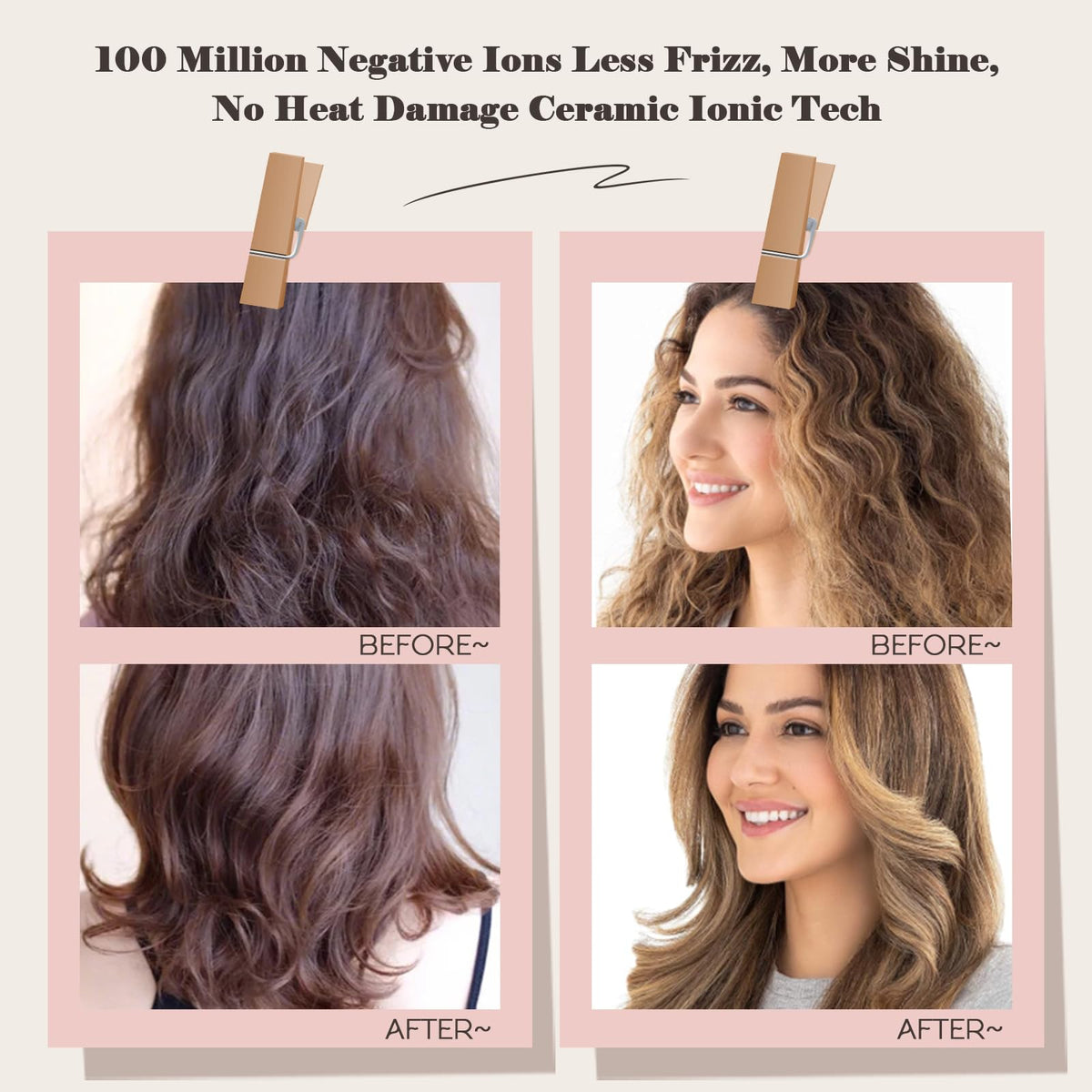 Hair Trends Hot Air Brush with ergonomic handle