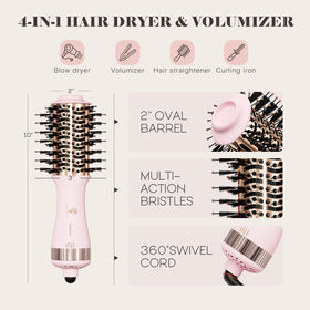 Hair Trends Hot Air Brush with safety plug