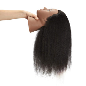 Hairingrid mannequin head with table clamp included