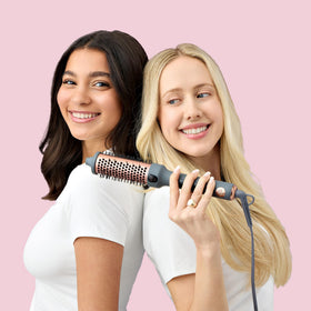 Hairitage Heated Curl Brush packaging and accessories
