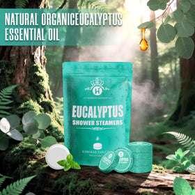 HAISHAN SHOWER Eucalyptus Mint Shower Steamer in yarn bag