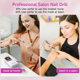 Halmai Electric Nail Drill detailed view of lock design