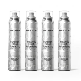 HALOVIDA Invisible Dry Shampoo 4-Pack front view