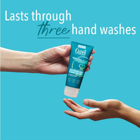 hand cream with eucalyptus extract close-up