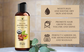Handcraft Blends Jojoba Oil 4 Fl Oz side view
