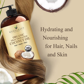 Handcraft Blends Organic Fractionated Coconut Oil with essential oils