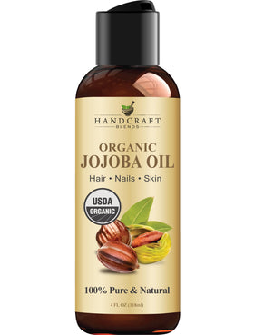 Handcraft Blends Organic Jojoba Oil 4 Fl Oz front view