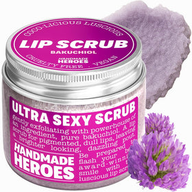 Handmade Heroes Bakuchiol Lip Scrub 1 fl oz front view