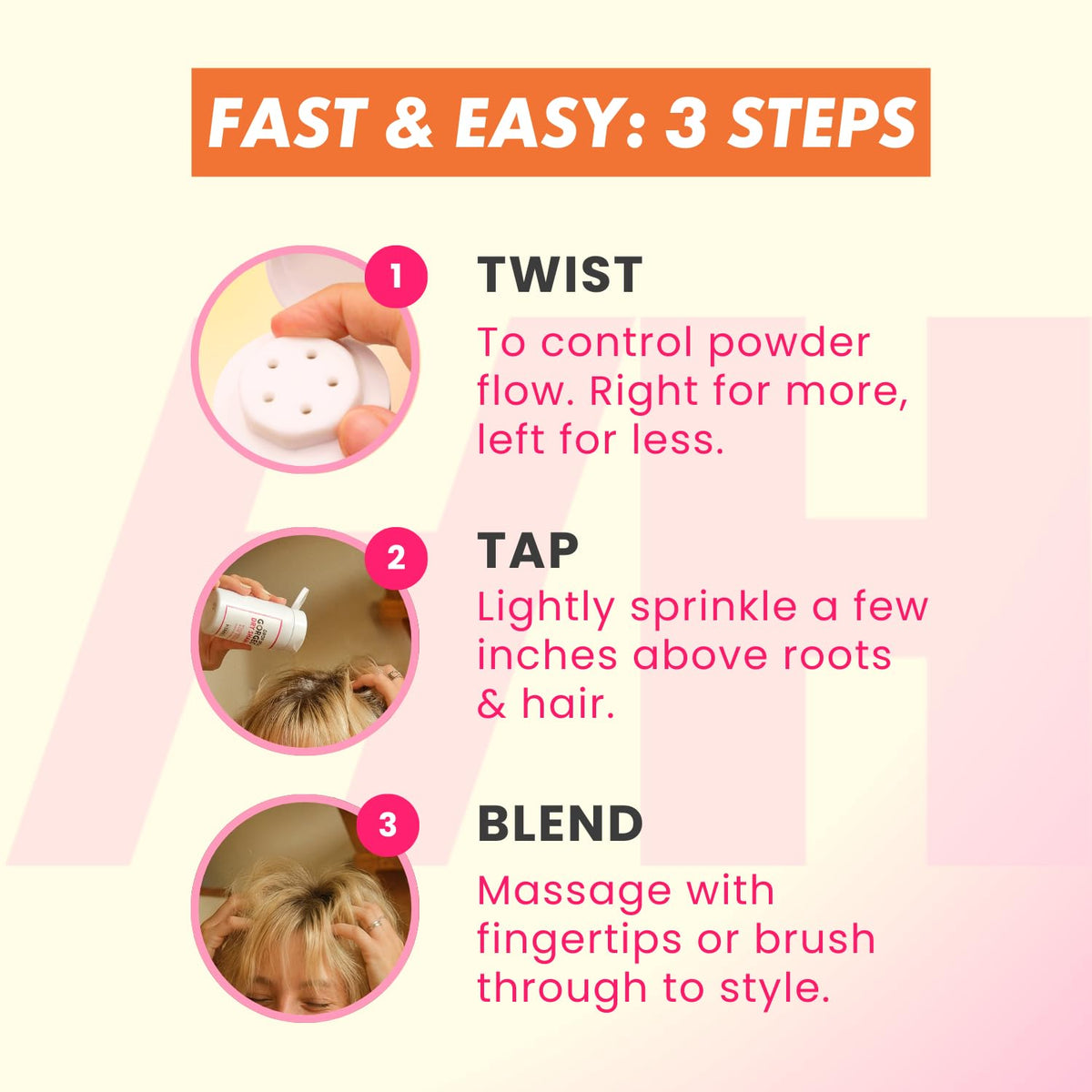 Handmade Heroes Dry Shampoo ingredients list