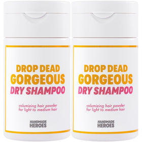 Handmade Heroes Non Aerosol Dry Shampoo 2 pack front view