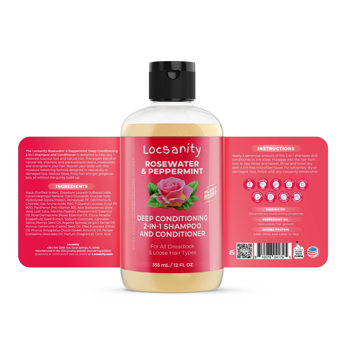 Handmade Locsanity products with natural ingredients