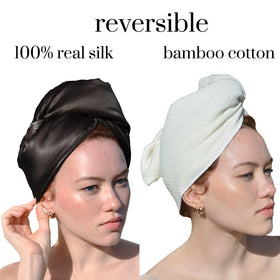 Handmade quality stitching of the hair towel