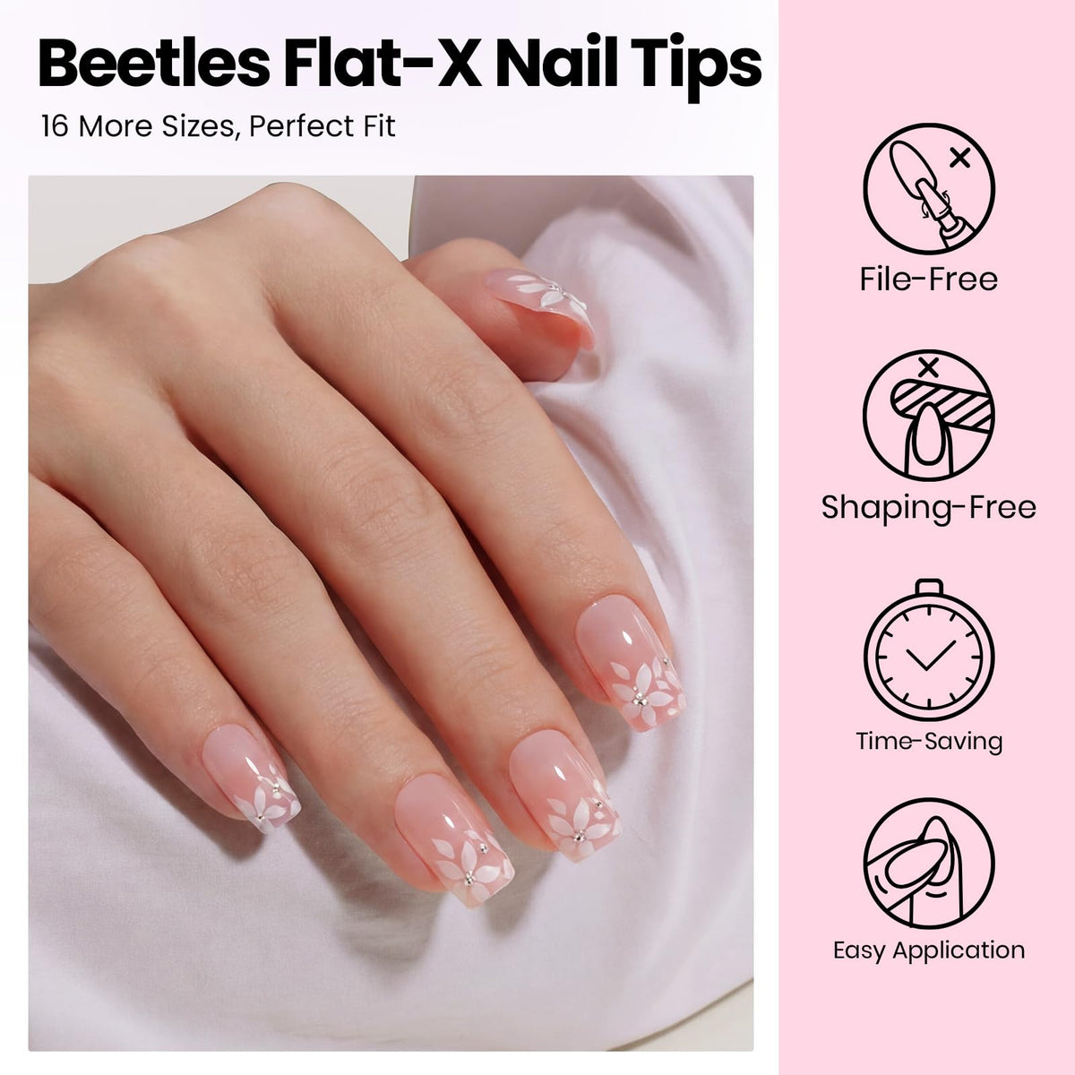hands-free nail glue gel for easy application