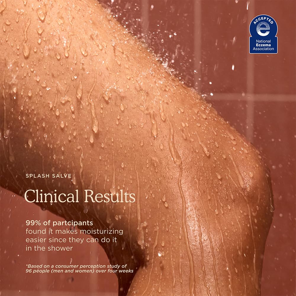 HANNI Splash Salve application on wet skin
