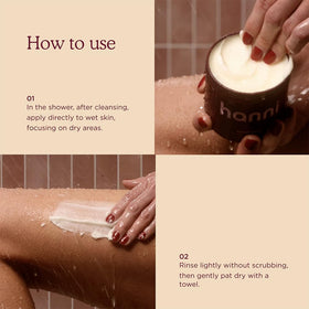 HANNI Splash Salve in shower setting