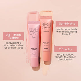 Hanskin Blemish Cover Rosy Concealer swatch on skin