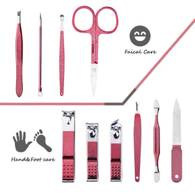 HANTEKAS stainless steel tools in travel-friendly case