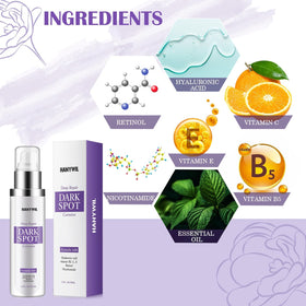 HANYWIL Dark Spot Remover Serum packaging details