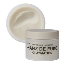 Hanz de Fuko Claymation 2 oz front view with matte finish