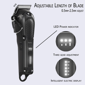 Haokry Hair Clippers showing adjustable gear strength feature