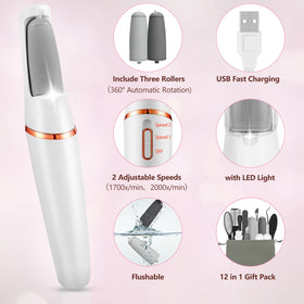 Haootadiy Electric Callus Remover USB charging cable